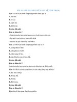 Trắc nghiệm sinh học lớp 9 có đáp án bài  (5)