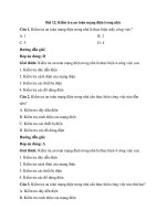 Trắc nghiệm công nghệ lớp 9 có đáp án bài  (33)