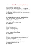 Trắc nghiệm ngữ văn lớp 11 có đáp án bài  (37)