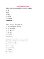 Trắc nghiệm ngữ văn lớp 10 có đáp án bài  (37)