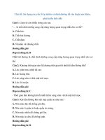 Trắc nghiệm gdtc lớp 10 có đáp án – cánh diều bài  (4)