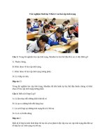 Trắc nghiệm sinh học lớp 9 có đáp án bài  (4)