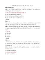 Trắc nghiệm gdcd lớp 9 có đáp án bài (9)