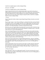 Cuộc đời và sự nghiệp sáng tác của nhà văn nguyên hồng