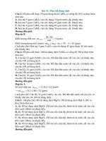 Trắc nghiệm hóa học lớp 8 có đáp án bài  (27)