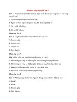 Trắc nghiệm ngữ văn 8 có đáp án bài  (36)