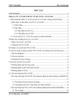 Kế toán nguyên vật liệu và công cụ dụng cụ tại công ty cổ phần kiến trúc quy hoạch và đầu tư xây dựng hà nội