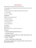 Trắc nghiệm ngữ văn 8 có đáp án bài  (34)