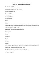 Trắc nghiệm địa lí lớp 8 có đáp án bài  (25)