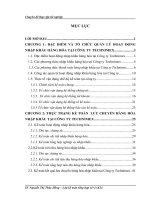 Hoàn thiện kế toán lưu chuyển hàng hóa nhập khẩu tại công ty cổ phần xuất nhập khẩu kỹ thuật technimex