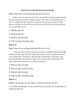 Trắc nghiệm ngữ văn 9 có đáp án bài  (76)