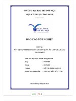 Báo cáo tốt nghiệp đề tài xây dựng website quản lý bán quần áo cho cửa hàng fm closet