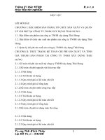 Hạch toán chi phí sản xuất và tính giá thành sản phẩm tại công ty tnhh xây dựng thái hưng