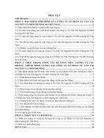 Kế toán tiền lương va khoản trích theo lương tại công ty cổ phần tư vấn tài nguyên và môi trường