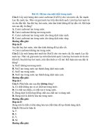 Trắc nghiệm hóa học lớp 8 có đáp án bài  (17)