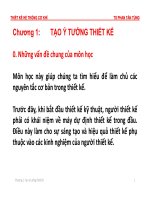 THIẾT KẾ HỆ THỐNG CƠ KHÍ