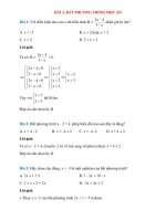 Trắc nghiệm toán lớp 8 có đáp án bài  (34)