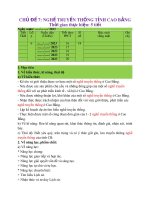 CHỦ ĐỀ 7  NGHỀ TRUYỀN THỐNG TỈNH CAO BẰNG  GIÁO ÁN GIÁO DỤC ĐỊA PHƯƠNG TỈNH CAO BẰNG LỚP 6 THEO CÔNG VĂN 5512