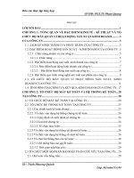 Hoàn thiện hạch toán chi phí sản xuất và tính giá thành sản phẩm tại công ty thông tin m31