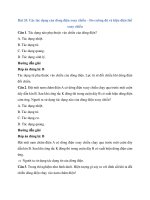 Trắc nghiệm vật lí lớp 9 có đáp án bài  (6)