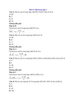 Trắc nghiệm hóa học lớp 8 có đáp án bài  (3)