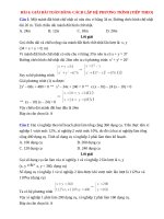 Trắc nghiệm toán lớp 9 có đáp án bài  (21)