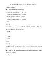 Trắc nghiệm địa lí lớp 8 có đáp án bài  (20)