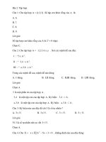 Trắc nghiệm toán lớp 10 có đáp án bài  (37)