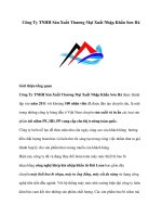 Công Ty TNHH Sản Xuất Thương Mại Xuất Nhập Khẩu Sơn Hà