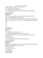 Trắc nghiệm hóa học lớp 8 có đáp án bài  (33)