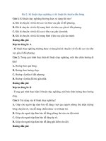 Trắc nghiệm gdtc lớp 10 có đáp án – cánh diều bài  (18)