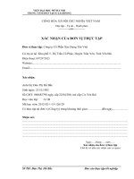 Hoàn thiện công tác kế toán nguyên vật liệu tại công ty cổ phần xây dựng tân việt