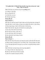 Trắc nghiệm địa lí lớp 10 có đáp án – chân trời sáng tạo bài  (34)