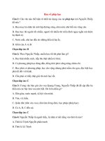 Trắc nghiệm ngữ văn 8 có đáp án bài  (2)