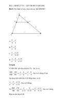 Trắc nghiệm toán lớp 8 có đáp án bài  (57)