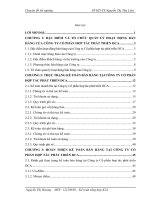 Kế toán bán hàng tại công ty cổ phần hợp tác phát triển dca1