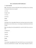 Trắc nghiệm địa lí lớp 8 có đáp án bài  (18)