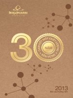 30 năm Cam kết một chất lượng bền vững