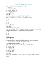 Trắc nghiệm hóa học lớp 10 có đáp án bài  (4)