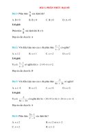 Trắc nghiệm toán lớp 8 có đáp án bài  (14)