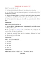 Trắc nghiệm ngữ văn 8 có đáp án bài  (32)