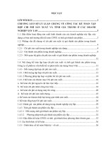 Hoàn thiện kế toán chi phí sản xuất và tính giáthành sản phẩm tại công ty cổ phần tư vấn thiết kế và phát triển xây dựng nam việt