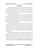 Hoàn thiện công tác kế toán tiền lương và các khoản trích theo lương tại công ty cổ phần dịch vụ và sản xuất anh quân