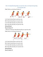 Trắc nghiệm gdtc lớp 10 có đáp án – cánh diều bài  (19)