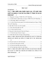 Hạch toán kế toán chi phí sản xuất và tính gía thành sản phẩm ở công ty tnhh tm và dv minh đạt