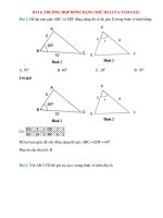 Trắc nghiệm toán lớp 8 có đáp án bài  (62)