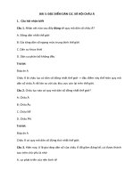 Trắc nghiệm địa lí lớp 8 có đáp án bài  (4)