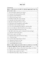 Kế toán công cụ, dụng cụ tại công ty tnhh xây dựng 18 hà nam