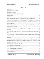 Hoàn thiện kế toán doanh thu, chi phí và xác định kết quả kinh doanh tại công ty cổ phần thương mại sản xuất và dịch vụ sao nam