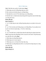 Trắc nghiệm công nghệ, công nghệ lớp 8, có đáp án bài  (12)